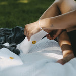 Socken "Smiley gelb"