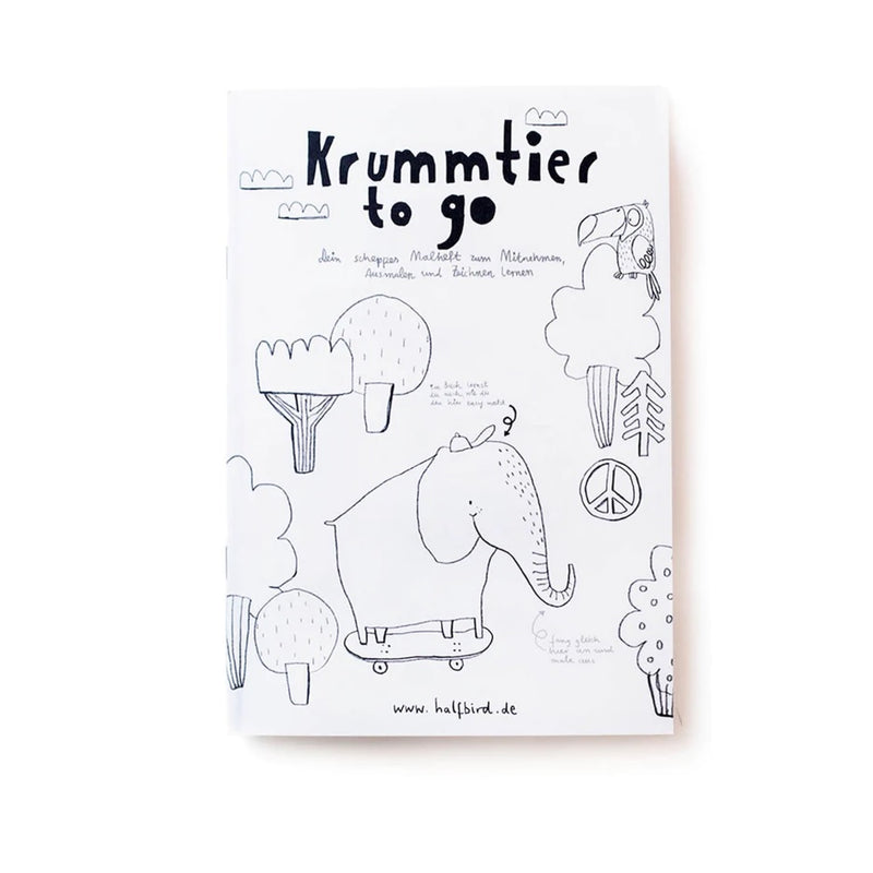 Malheft "Krummtier to go"