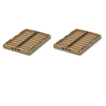 Folding box "Weston" small 2 pack Oat | Liewood