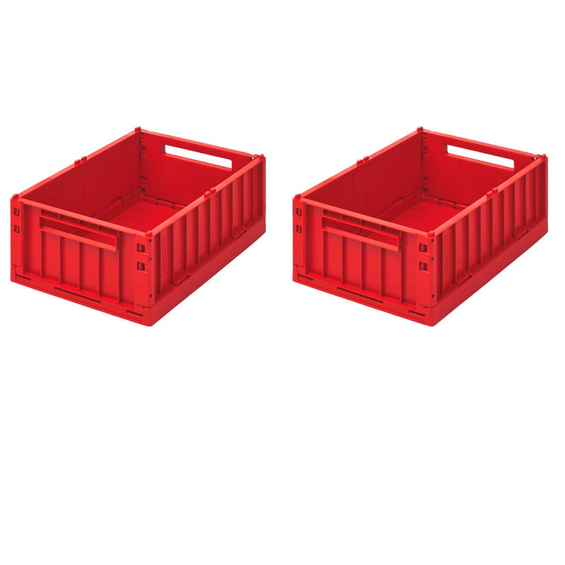 Klappbox "Weston" medium 2er Pkg Apple Red | Liewood