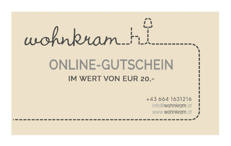 wohnkram | Online-Gutschein