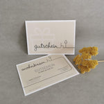 Geschenkgutschein wohnkram