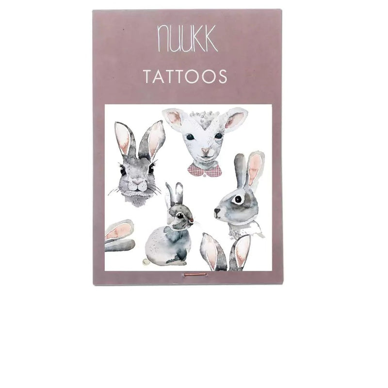 organic tattoo rabbits