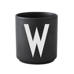 ABC Cups Schwarz - Design Letters