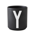 ABC Cups Schwarz - Design Letters