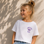 T-Shirt COOL KIDS CLUB Flieder/Rot