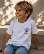 T-Shirt COOL KIDS CLUB Flieder/Grün