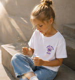 T-Shirt COOL KIDS CLUB Flieder/Rot