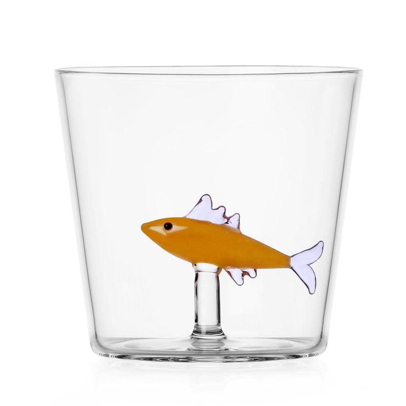 Glas mit Sardine