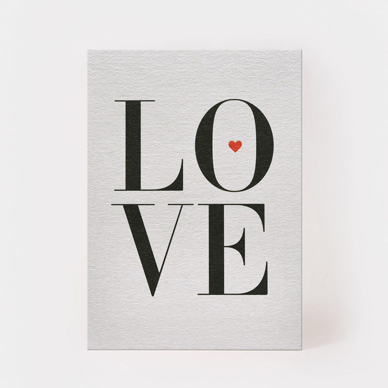 Postkarte "LOVE"