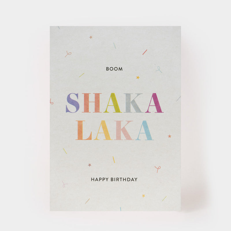 Postkarte SHAKA LAKA