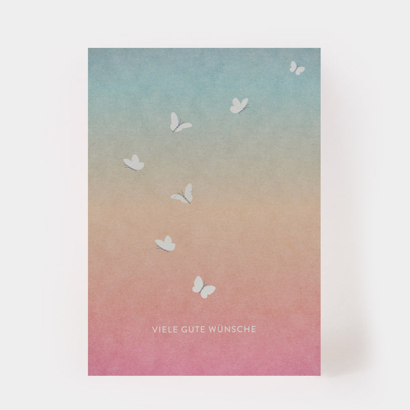Postkarte VIELE GUTE WÜNSCHE