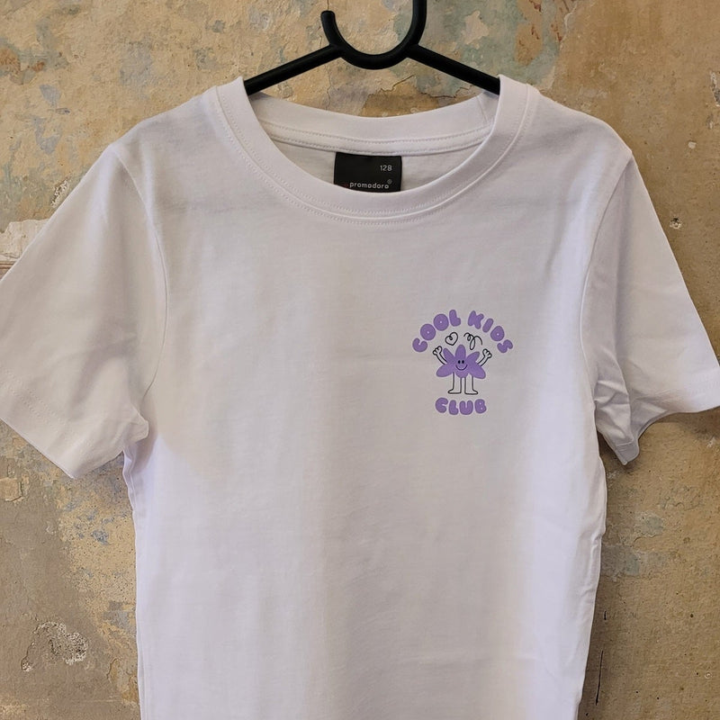 T-Shirt COOL KIDS CLUB Flieder/Grün