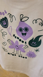 T-Shirt COOL KIDS CLUB Flieder/Grün