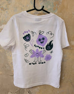 T-Shirt COOL KIDS CLUB Flieder/Grün