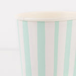 Becher STREIFEN MINT