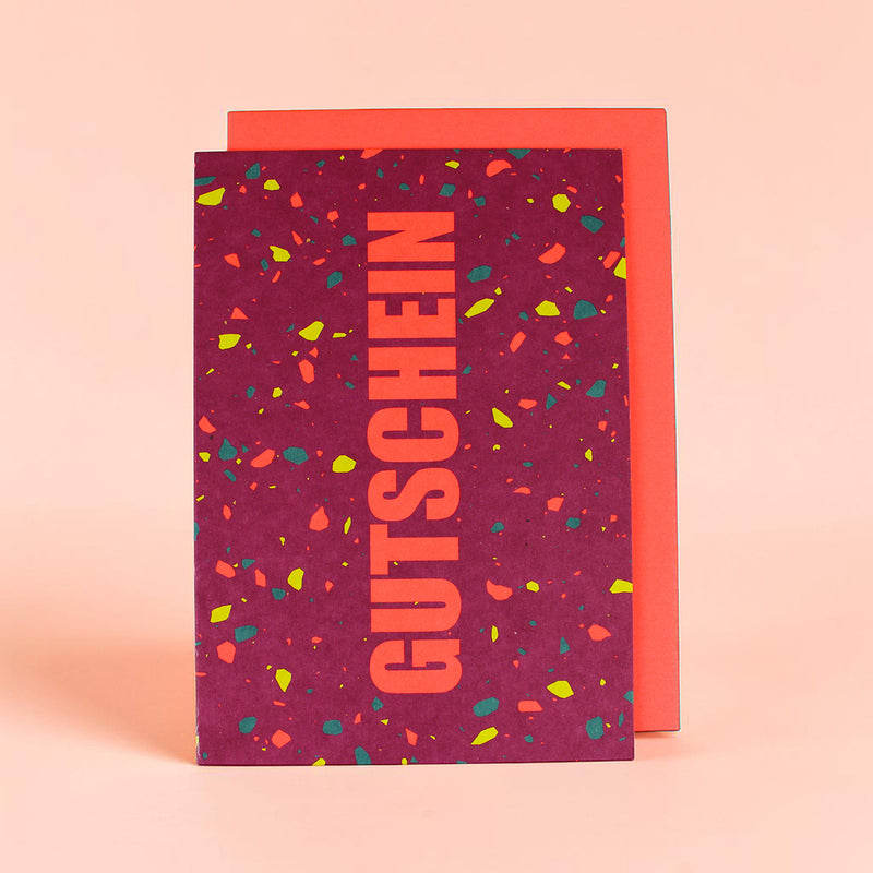 Klappkarte GUTSCHEIN