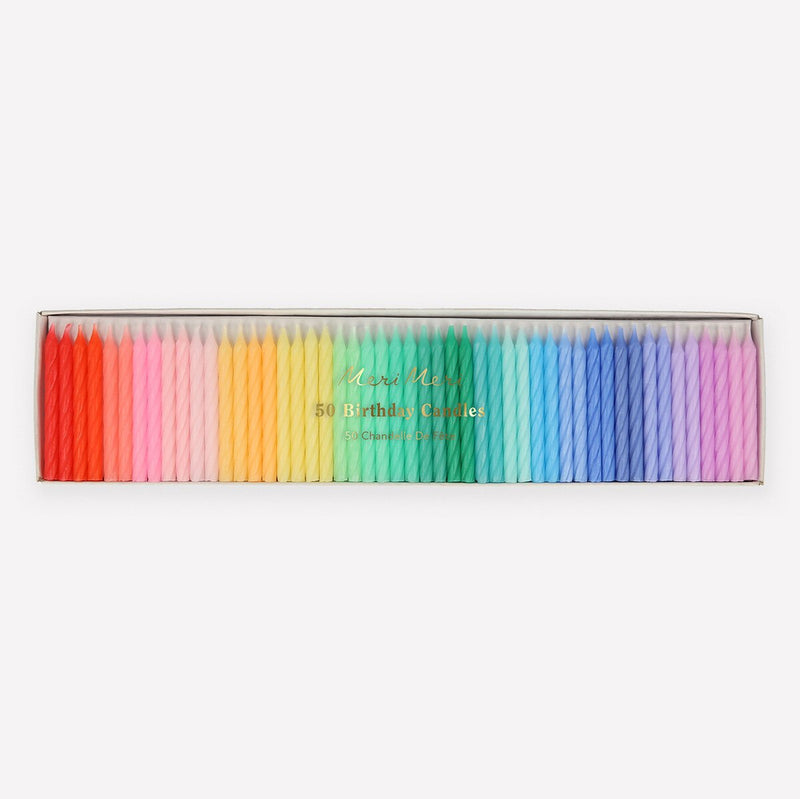 Regenbogen Mini Kerzen TWIST