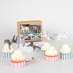 Cupcake-Set PFERDE