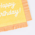 Mixed Happy Birthday Servietten klein