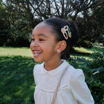 Haarspangen - Stripy Bunny