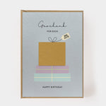 Postkarte mit Rubbelfeld "Geschenk für dich"