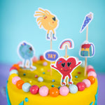 Cake Topper Einschulung “Sunny and Friends”