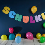 Girlande SCHULKIND Rainbowcolours