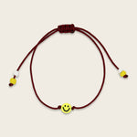 Kinderarmband Smile rot/gelb