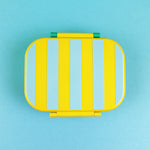Lunchbox Stripes  gelb/hellblau/grün