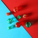 Magische Murmeln GLOW IN THE DARK rot-türkis