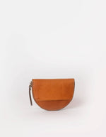 Geldtasche LAURA - Cognac Klassisches Leder