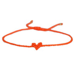 Armband mit Herz versch. Farben