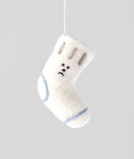 SOCKE-  hängender Filzanhänger