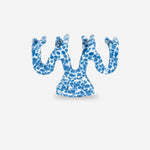 Haarklammer - Wave Denim