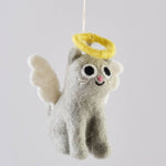 GABBY-Katze - hängender Filzanhänger