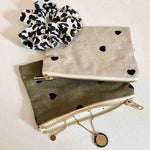 Pouch S -  Sandy mit Herzen