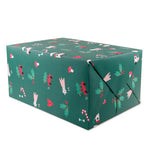 Geschenkpapier Green X-MAS