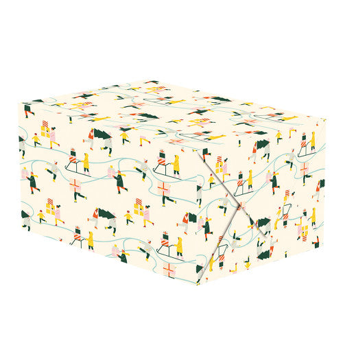 Geschenkpapier X-MAS Skating