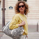 Wickeltasche/Weekender - Zebra