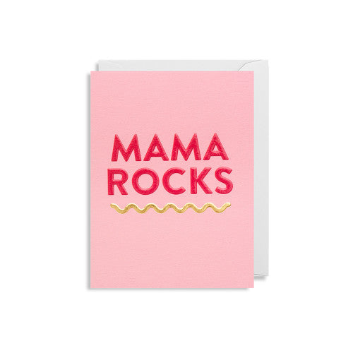 Mini Card "Mama Rocks"