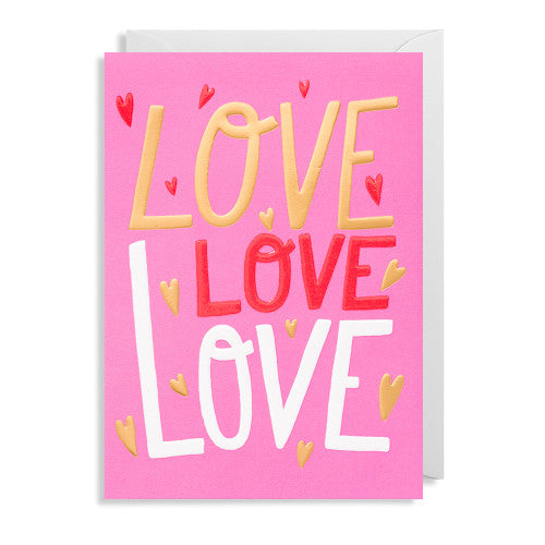 Grußkarte LOVE