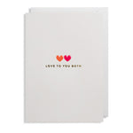 Grußkarte Love To You Both