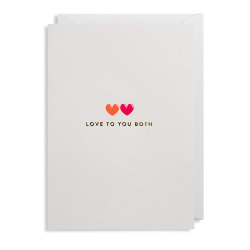 Grußkarte Love To You Both