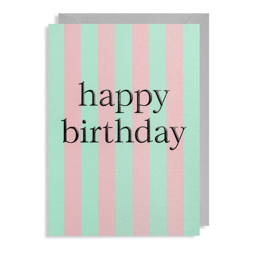 Grußkarte HAPPY BIRTHDAY