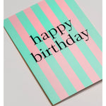 Grußkarte HAPPY BIRTHDAY