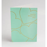 Grußkarte Happy Wedding Day