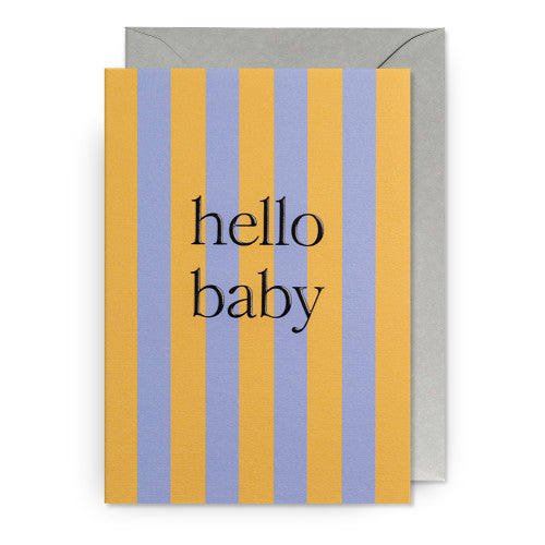 Grußkarte Hello Baby