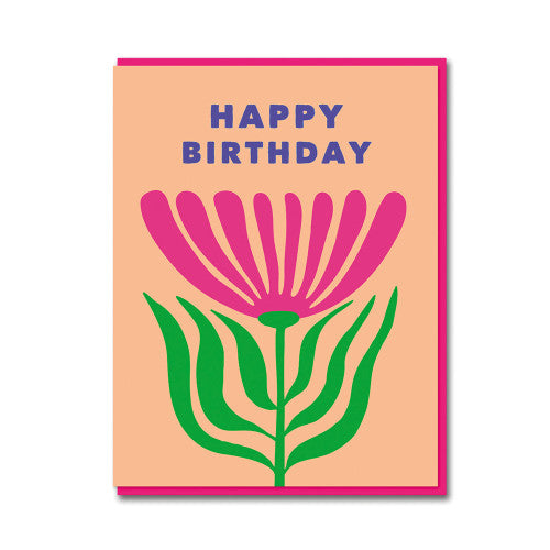 Grußkarte Flower Power