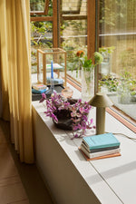 Blumentopf MARU blau/braun